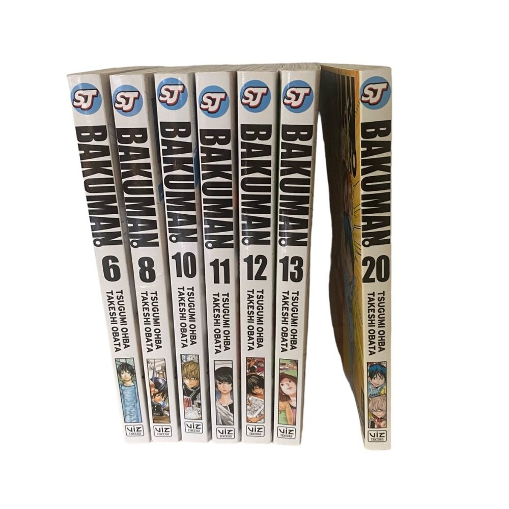 Bakuman Manga Volumes 6-13 & 20 By Tsugumi Ohba‎ & Takeshi Obata